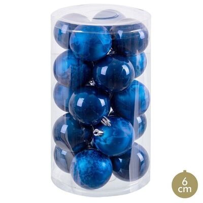 CHRISTMAS - S/20 BLUE BALLS CT720488