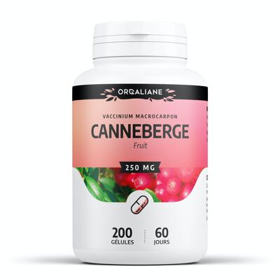 Cranberry - 250 mg - 200 capsules