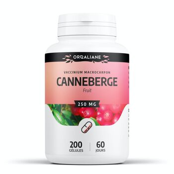 Canneberge - 250 mg - 200 gélules 1
