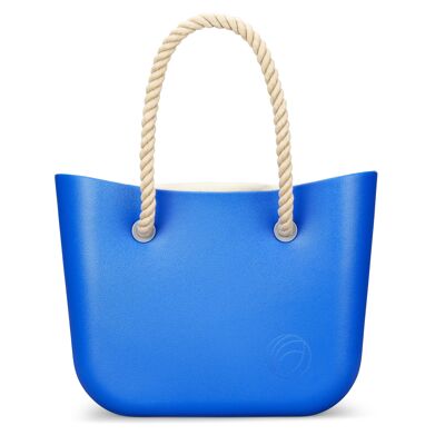 Hellblaue Strandtasche