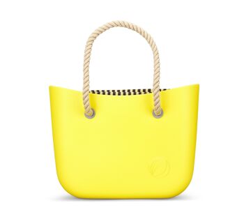 Sac de plage jaune 1