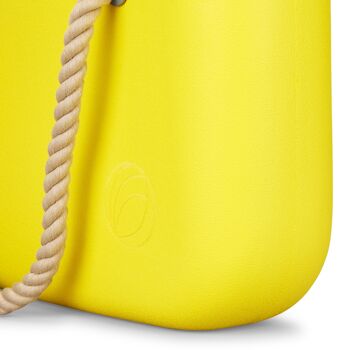 Sac de plage jaune 2