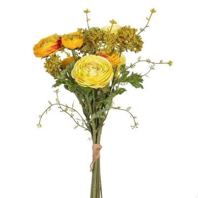 Künstlicher orangefarbener Blumenstrauß, Dekoration CT604031