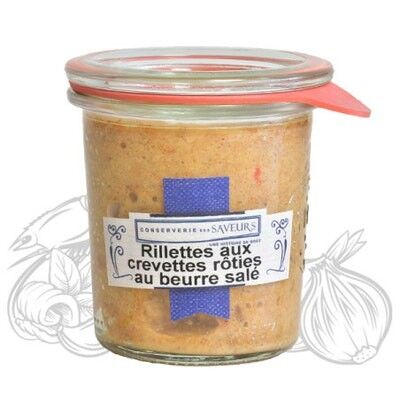 Prawn rillettes roasted in salted butter - 100g