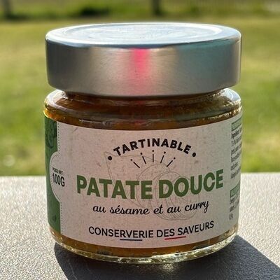 Curry di sesamo al cocco spalmabile di patate dolci bio - 100g