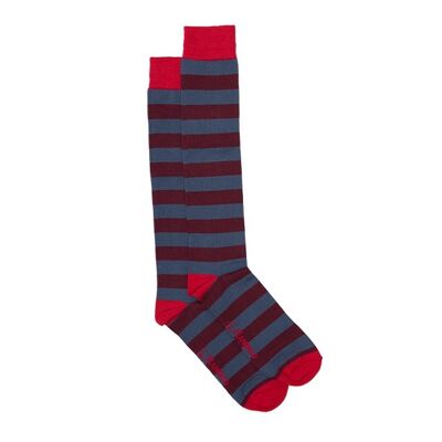 Socken Burgundy Bower