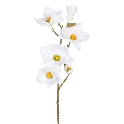 ARTIFICIAL WHITE MAGNOLIA FLOWER CT604038