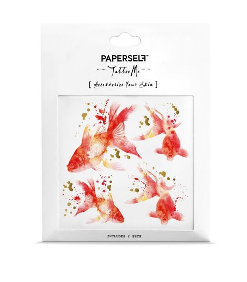 Rouge: Goldfish Temporary Tattoo