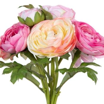 BOUQUET DE FLEURS DE ROSE ARTIFICIEL CT604051 2