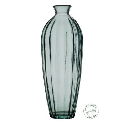 Grüne Vase aus recyceltem Glas, Dekoration CT608094
