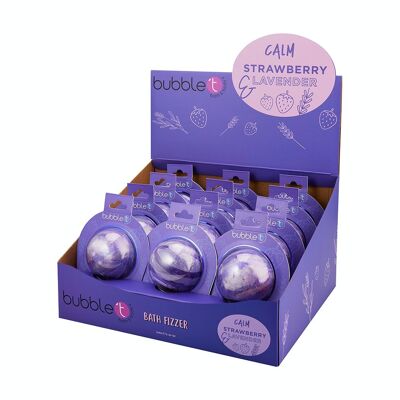 Strawberry & Lavender Calm Bath Bomb Fizzer - (150g)