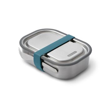 Lunch Box - Lunch Box Anti-Fuite en Acier Inoxydable avec Fourchette Large 1L - Océan 5