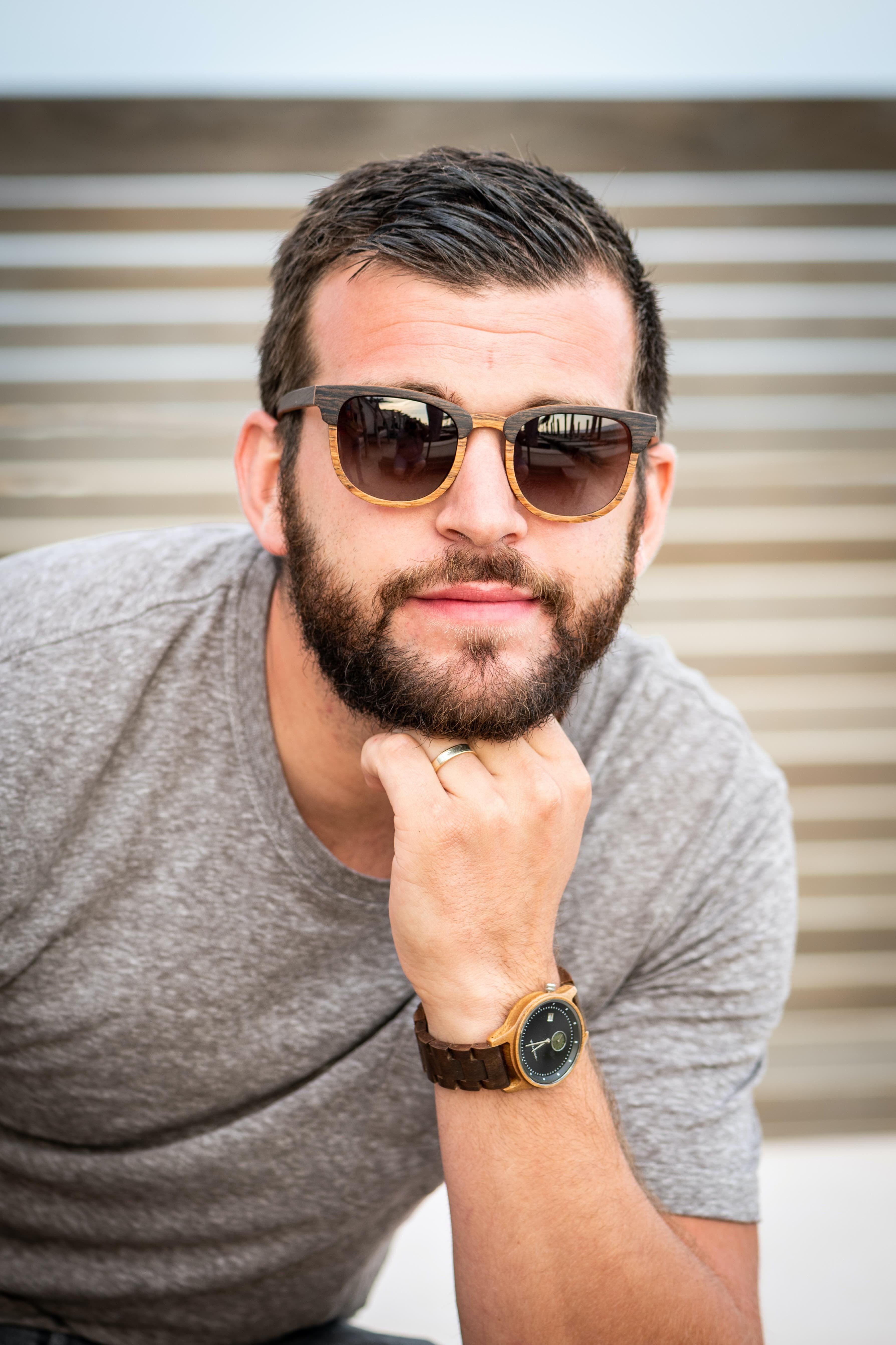 Classic-XP-268 wooden sunglasses