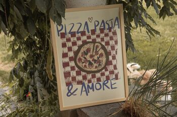 AFFICHES PIZZA, PASTA & AMORE 3