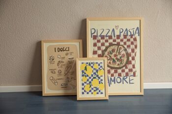 AFFICHES PIZZA, PASTA & AMORE 5