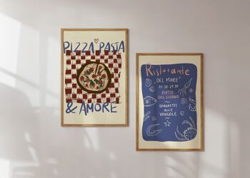 AFFICHES PIZZA, PASTA & AMORE 7