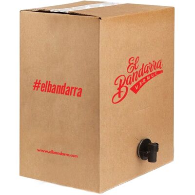 Vermouth El Bandarra Rouge 15 Litres Bag in Box