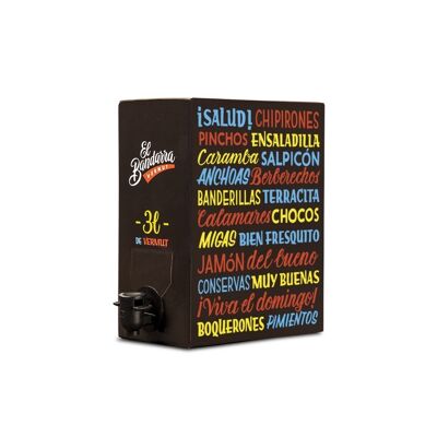 Vermouth El Bandarra Bag in Box 3 Litres