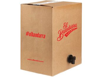 Vermouth El Bandarra Rosado 15 Litres Bag in Box