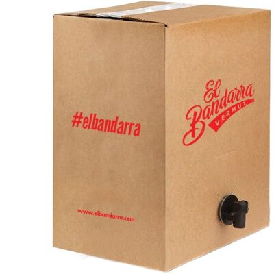 Vermut El Bandarra Rosado 15 Litros Bag in Box