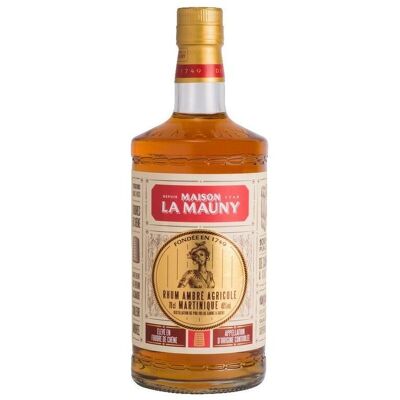 Rum La Mauny Ambré Agricole 70 cl