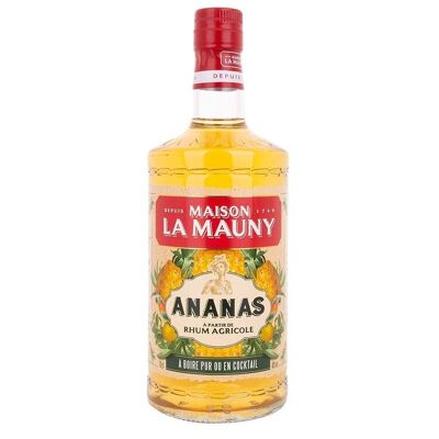 Landwirtschaftlicher Rum La Mauny Ananas 25º