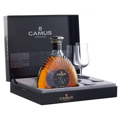 Camus Cognac Xo Etui mit 2 Gläsern