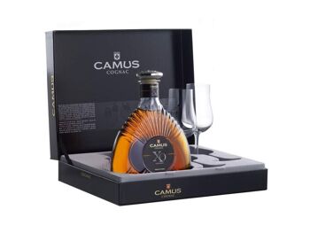 Coffret Camus Cognac Xo avec 2 verres