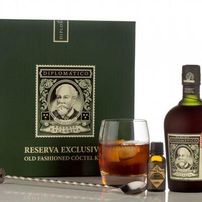 Ron Diplomatico Exclusive Reserve Pack Rum + Glas + Löffel.