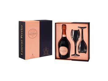 Laurent-Perrier Cuvée Rosé Coffret + 2 verres 2