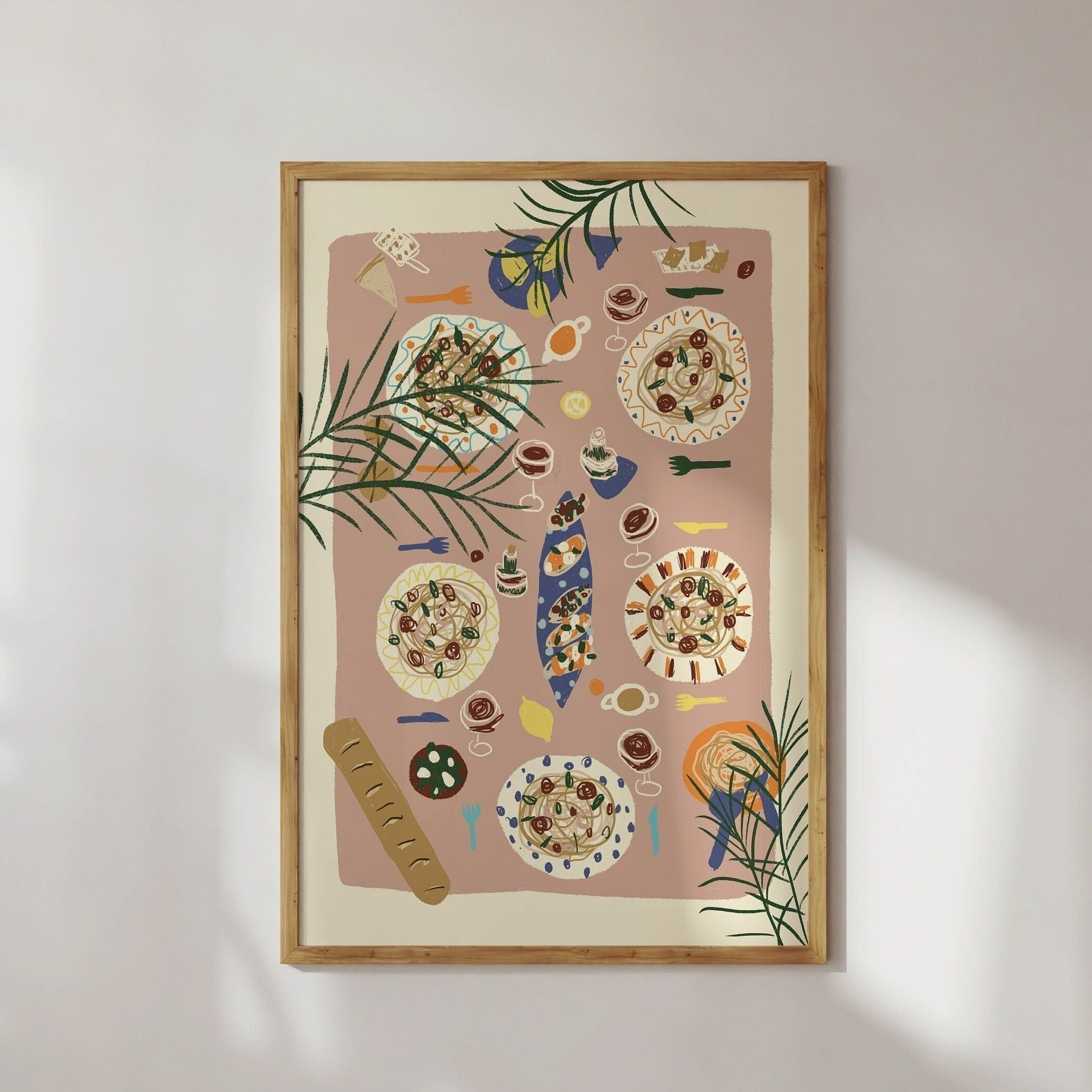 ENSEMBLE D'AFFICHES TABLE