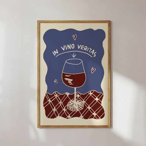 POSTER IN VINO VERITAS