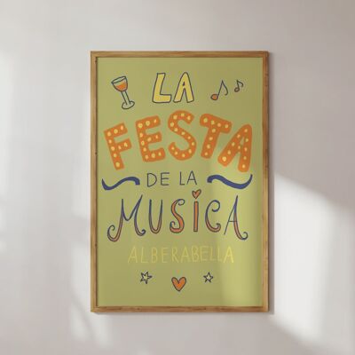 CARTEL LA FESTA DE LA MUSICA