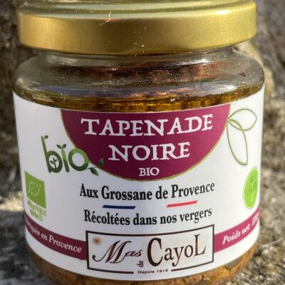 Organic Tapenade Black Olives “GROSSANE”