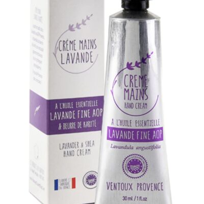 Crème Mains Lavande à l'HE Lavande AOP