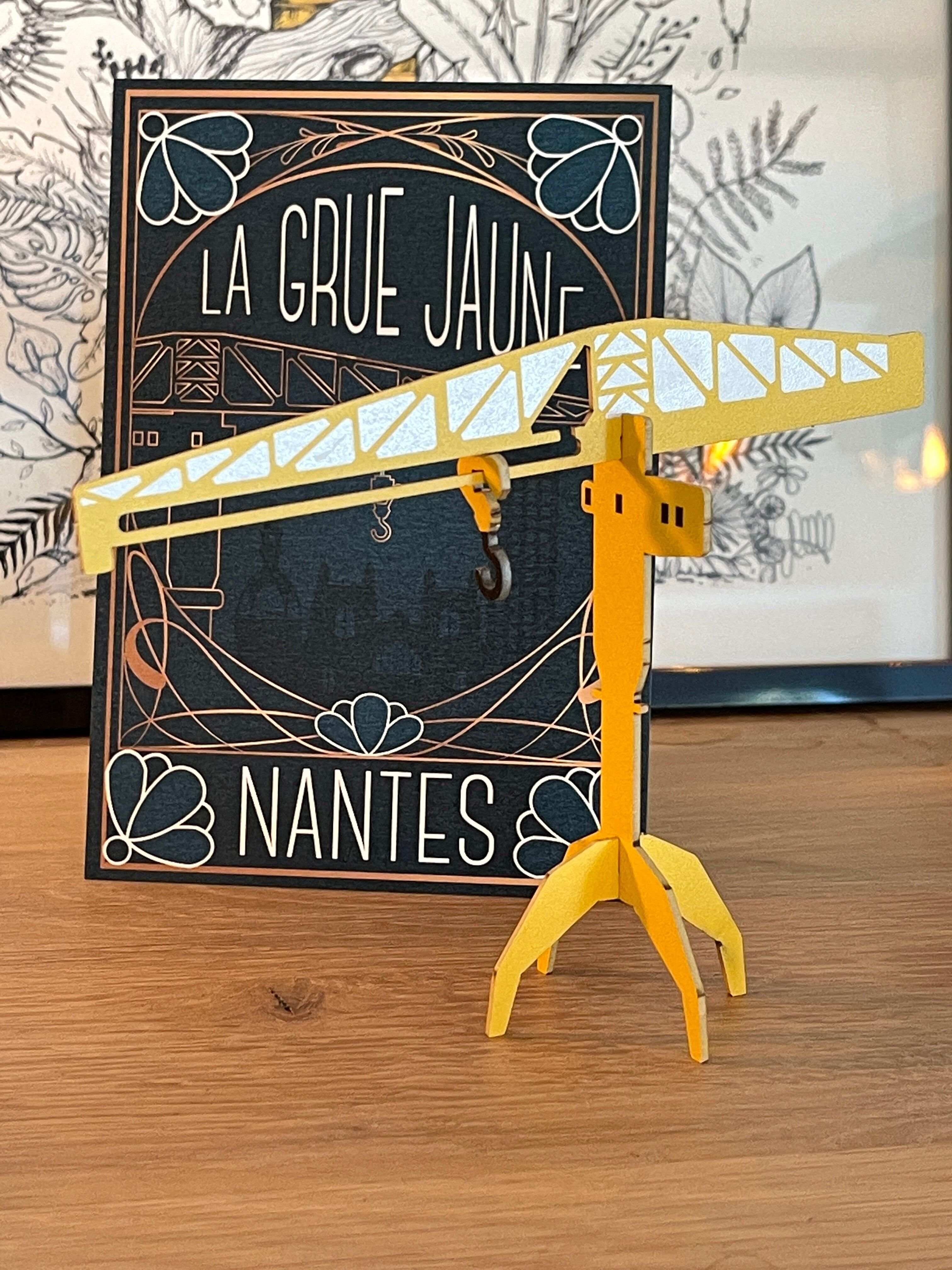 Die Karte zum Zusammenbauen