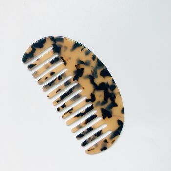 Peigne imprimé en couleur unie léopard simple 14