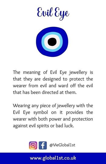 Bracelet Whispers Evil Eye en argent fin, Design #1 2