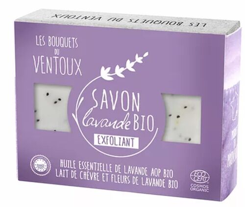 Savon Lavande Bio exfolliant 100g