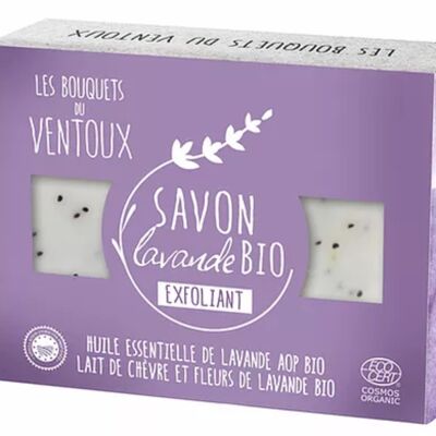 Savon Lavande Bio exfolliant 100g