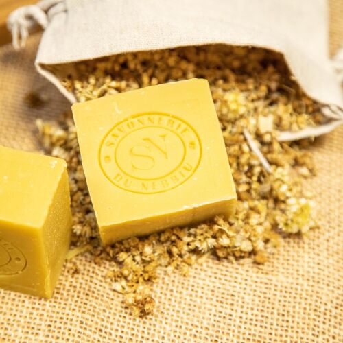 Savon artisanal Natural Immortelle de Corse