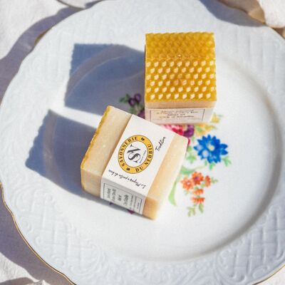 Jabón artesanal Tradición Miel - Cera de abejas