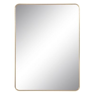 GOLD ALUMINUM-GLASS DECORATION MIRROR CT608824