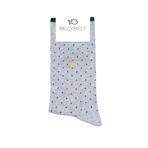 Chaussettes Ghost Square en coton peigné