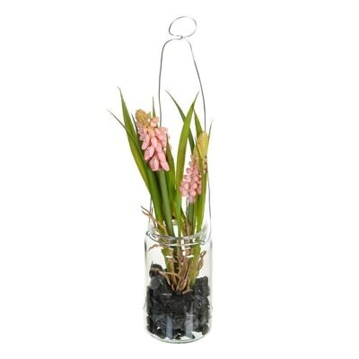 ARTIFICIAL PINK HYACINTH PLANT CT604081