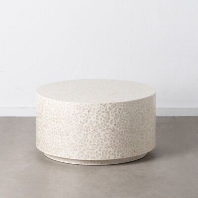 COFFEE TABLE BEIGE NACRE-MDF DECORATION CT605672