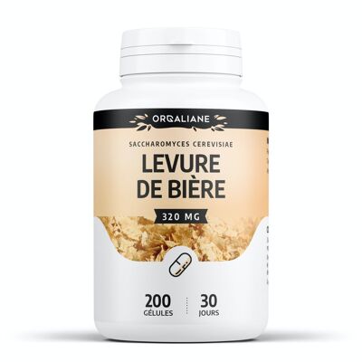 Wiederbelebbare Bierhefe – 320 mg – 200 Kapseln