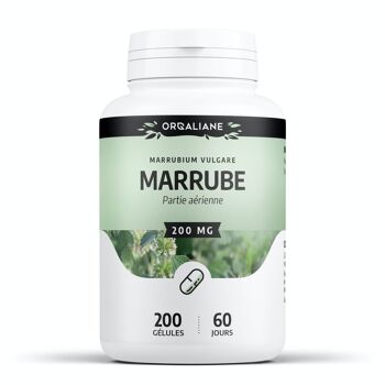 Marrube - 200 mg - 200 gélules 1