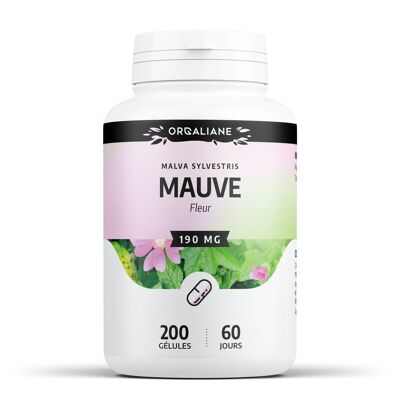 Malva - 190 mg - 200 cápsulas