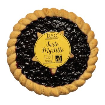 Tarte Myrtille DAO Bio 2